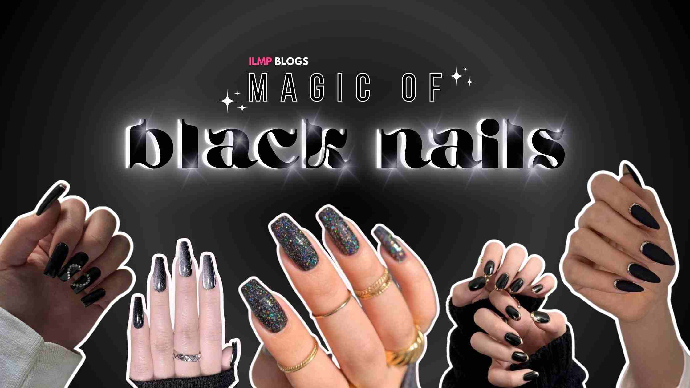 Black Magick Holographic Nail Stamping Polish | Maniology