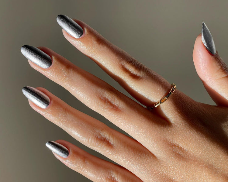 Silver Nail Polish