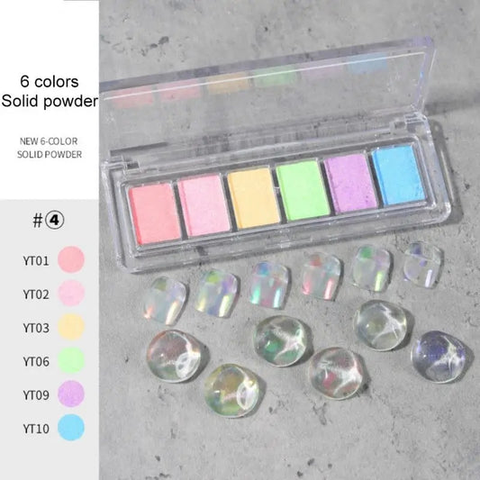 6 in 1 Mermaid Powder Set I Love My Polish