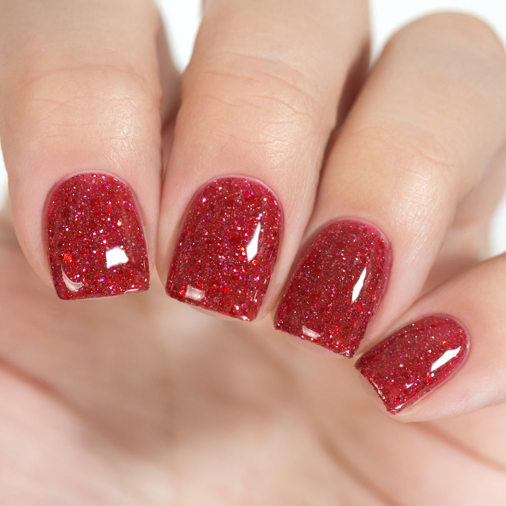 Masura Strawberry 11 ml (Reflective Glitter Nail Polish) I Love My Polish