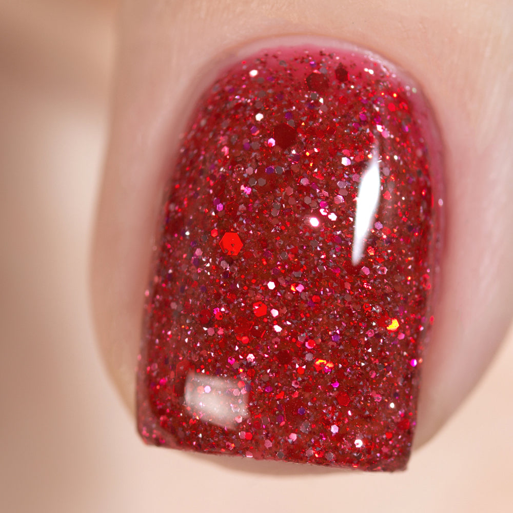 Masura Strawberry 11 ml (Reflective Glitter Nail Polish) I Love My Polish