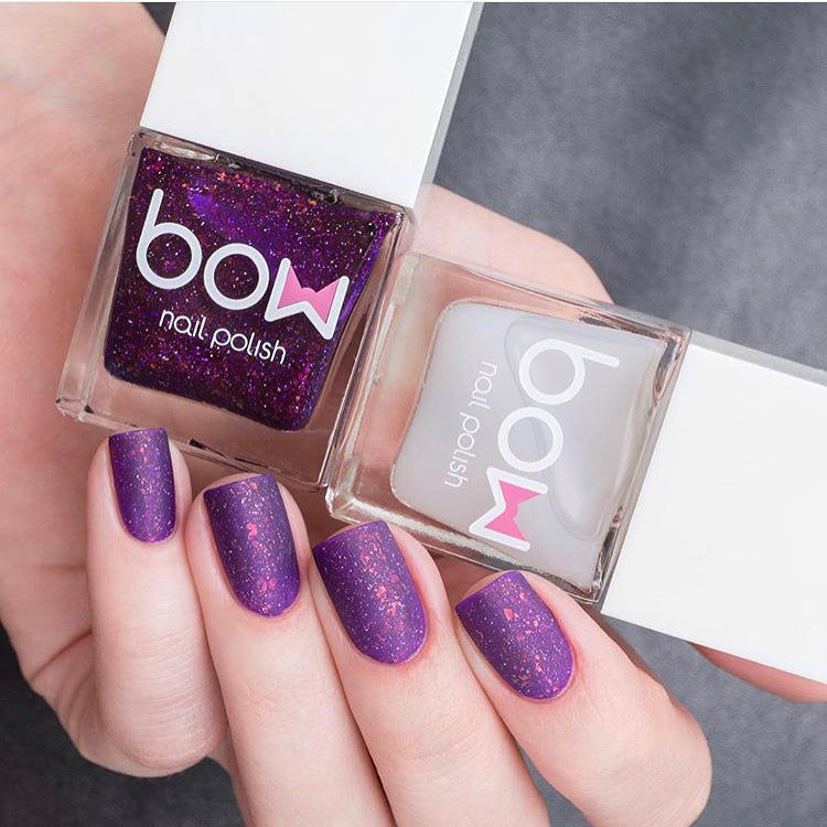 Bow Nail Polish - Matte Top Coat I Love My Polish