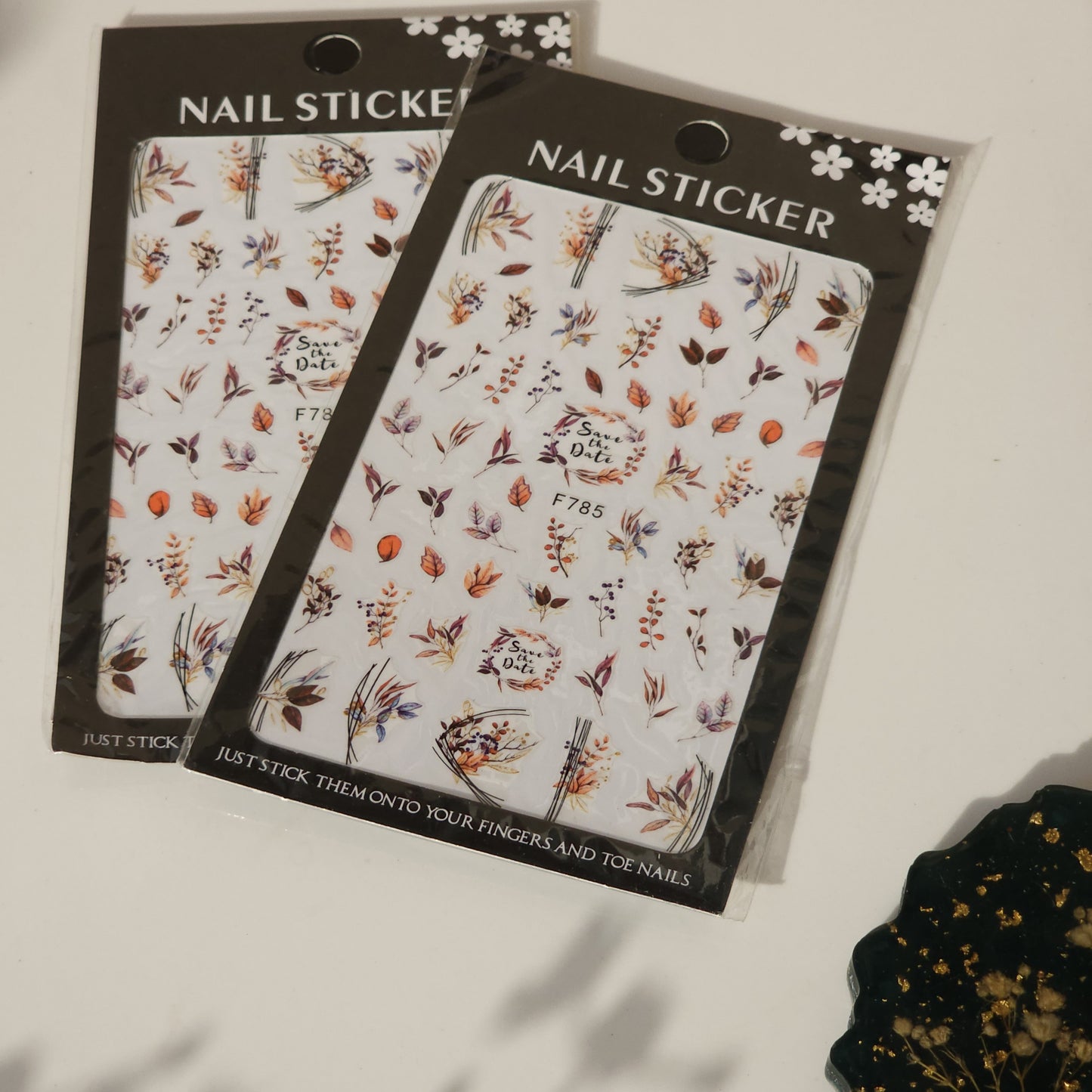 Autumn Leaves Nail Sticker Sheet I Love My Polish