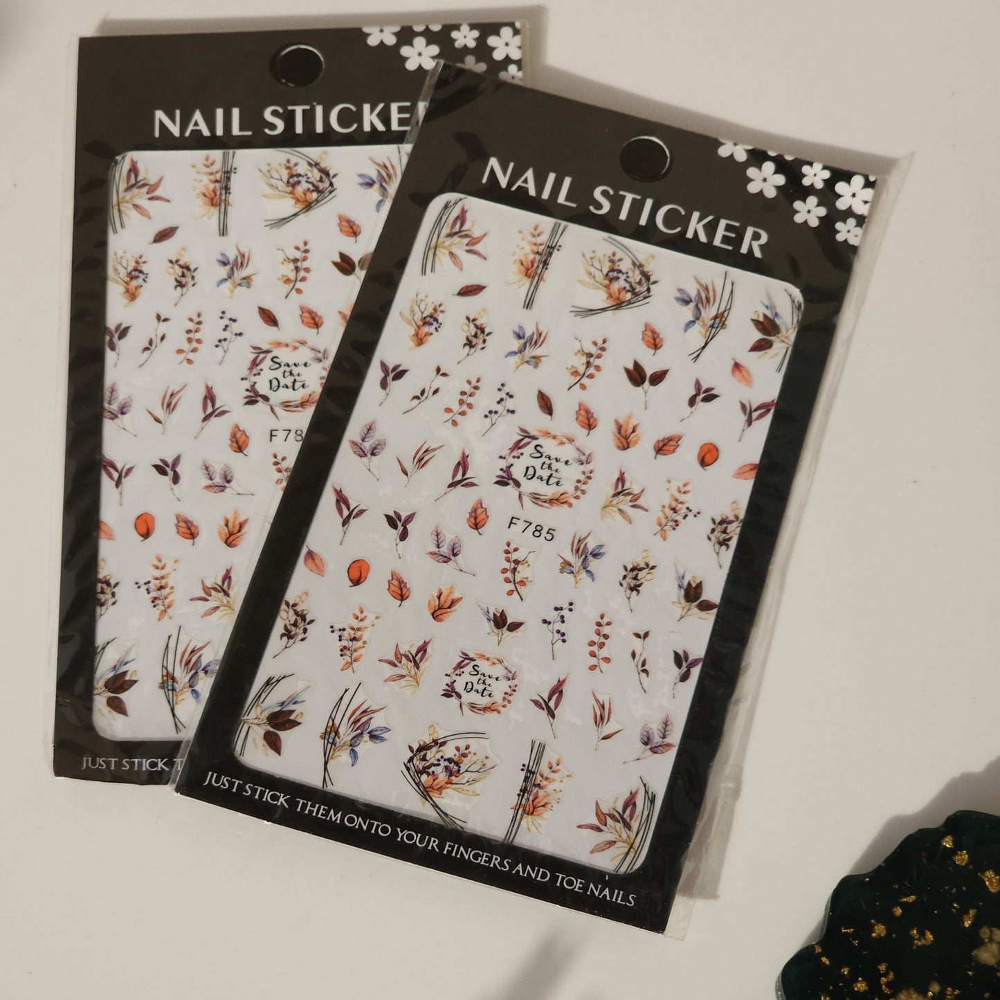 Autumn Leaves Nail Sticker Sheet I Love My Polish