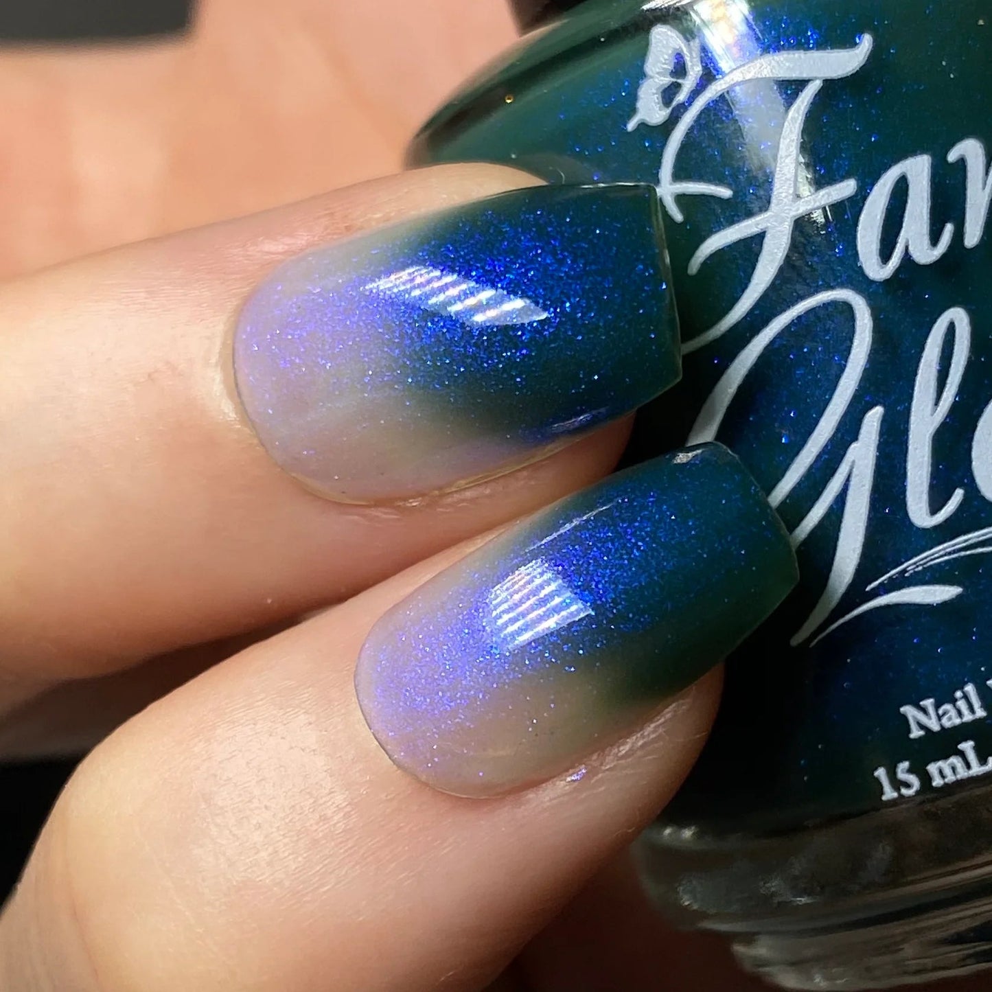 Fancy Gloss- Once in a Dark Green Moon I Love My Polish