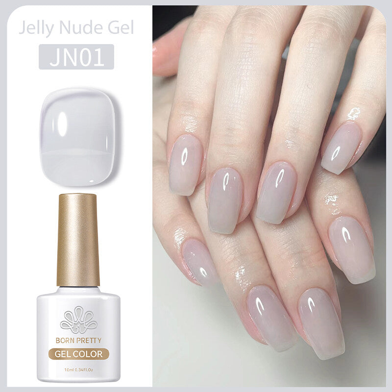 Born Pretty- Jelly Nude Gel JN01 (10ml) I Love My Polish