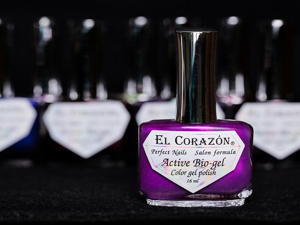 El Corazon 423/627 Active Bio-gel Nail Party - Pink Squirel I Love My Polish