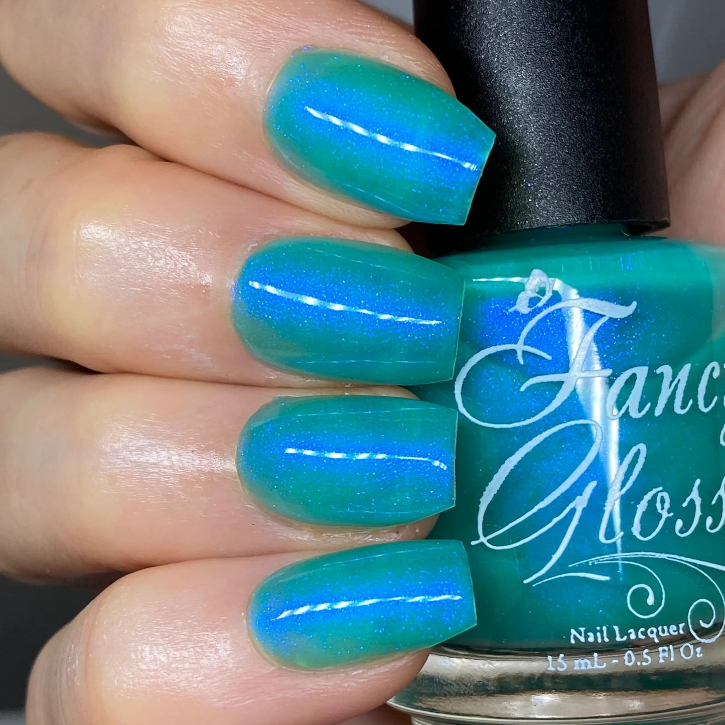 Fancy Gloss- UnTeal Summer Ends I Love My Polish