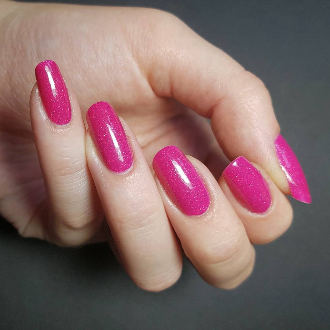 Bow Nail Polish -Thermo Top Coat Pink I Love My Polish