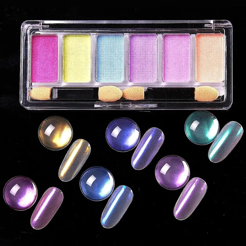 6 in 1 Mermaid Powder Set I Love My Polish