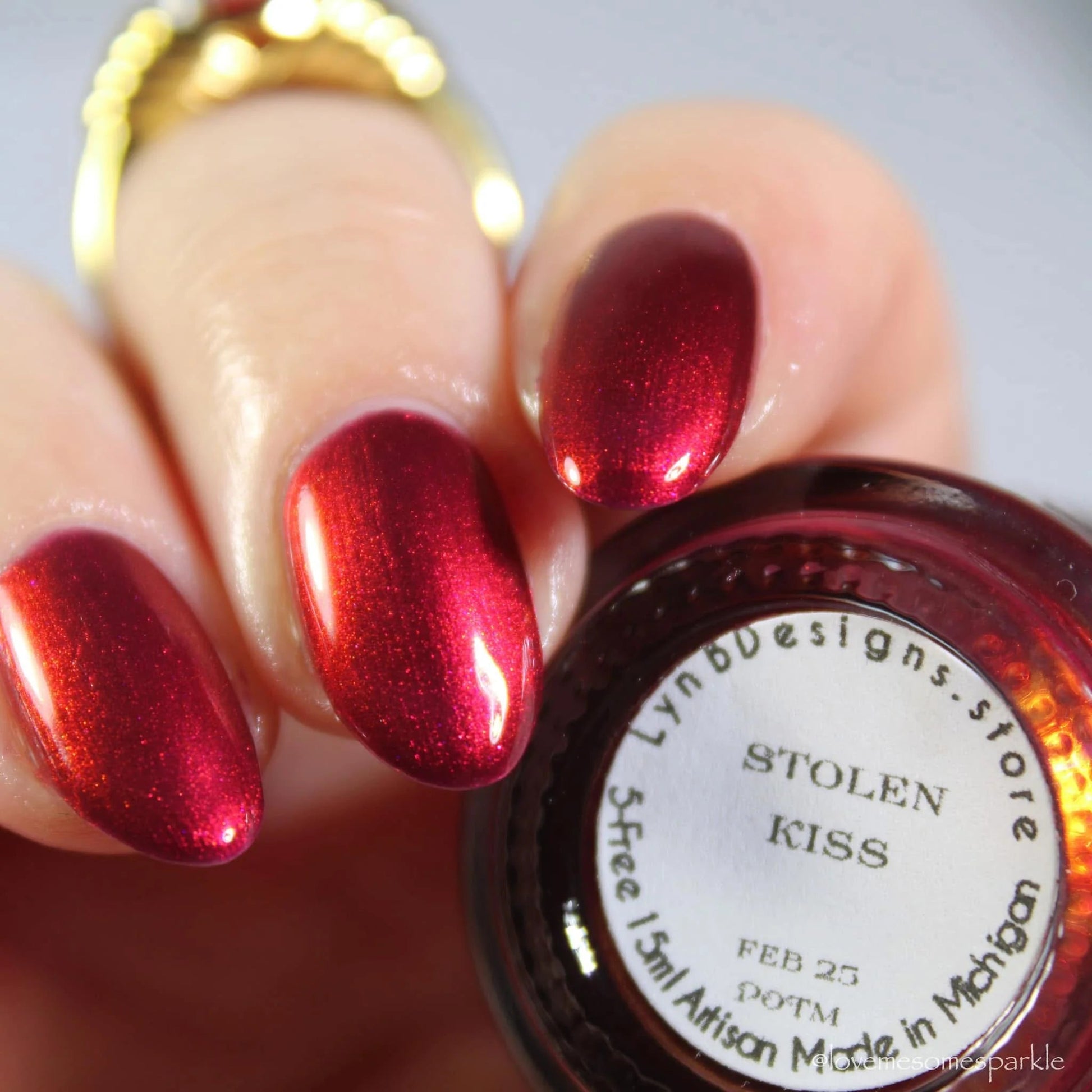 LynB Designs- Stolen Kiss I Love My Polish