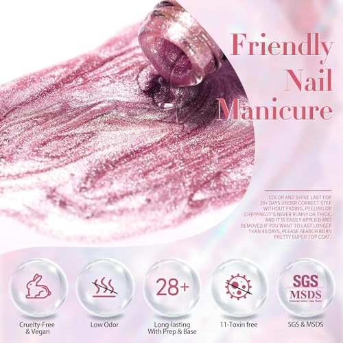 Born Pretty- Moonlight Magnetic Gel Nail Polish- SC05, 10ml I Love My Polish