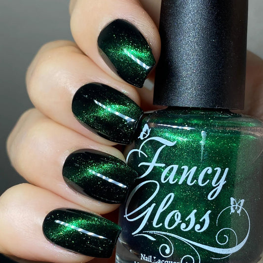 Fancy Gloss- Green Magnetic Top Coat I Love My Polish