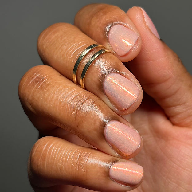 Polished For Days- Soft Focus Basecoat - Peach Fuzz I Love My Polish