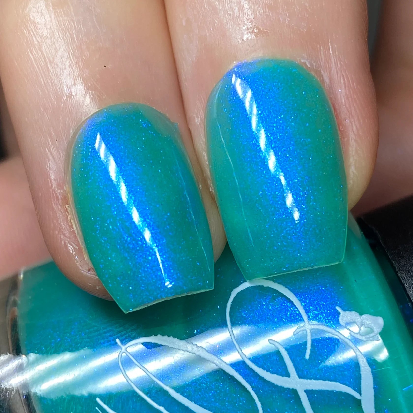 Fancy Gloss- UnTeal Summer Ends I Love My Polish