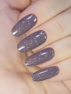 Color Flecks Rusty Heart I Love My Polish