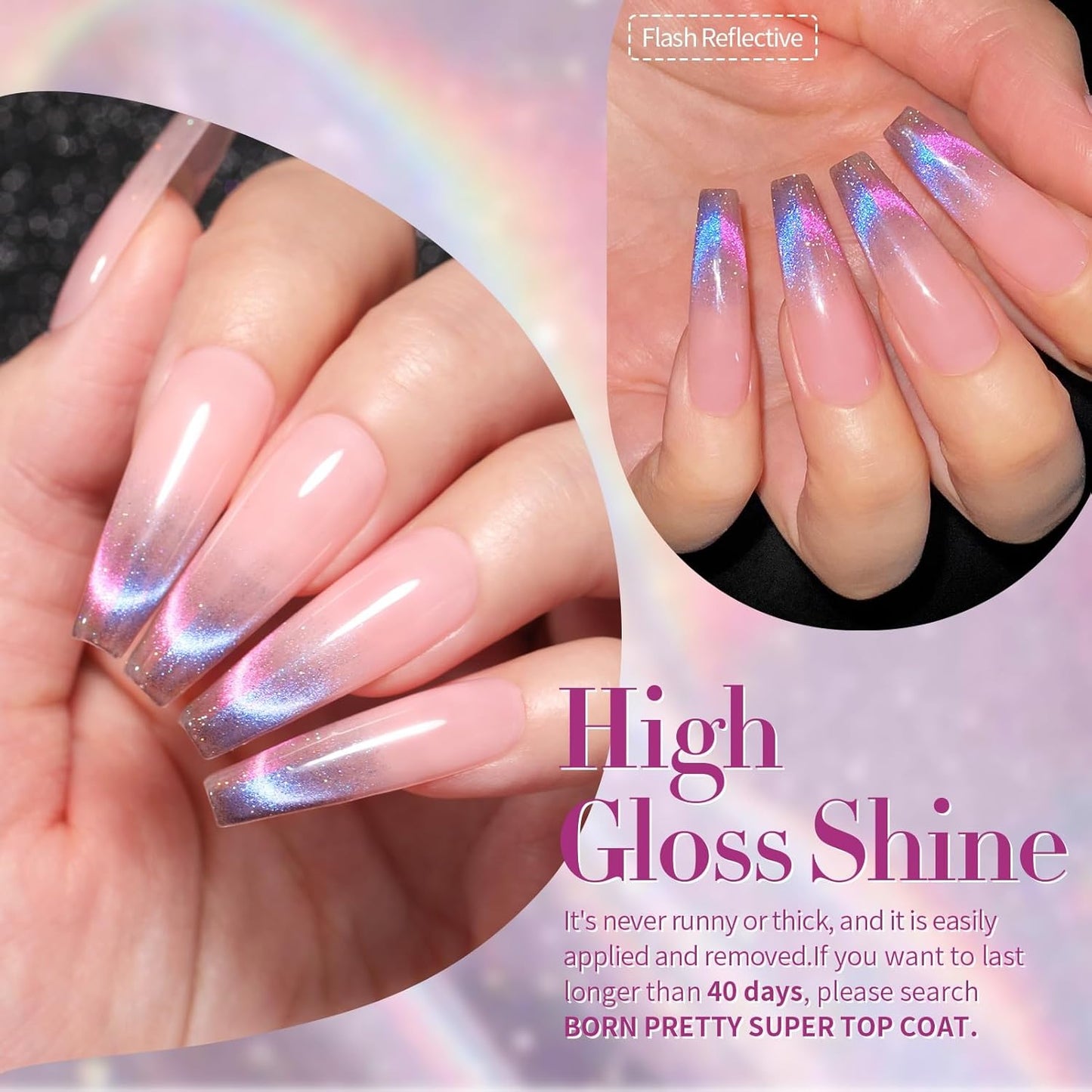 Born Pretty- Gel Polish MR01 (10ml) I Love My Polish