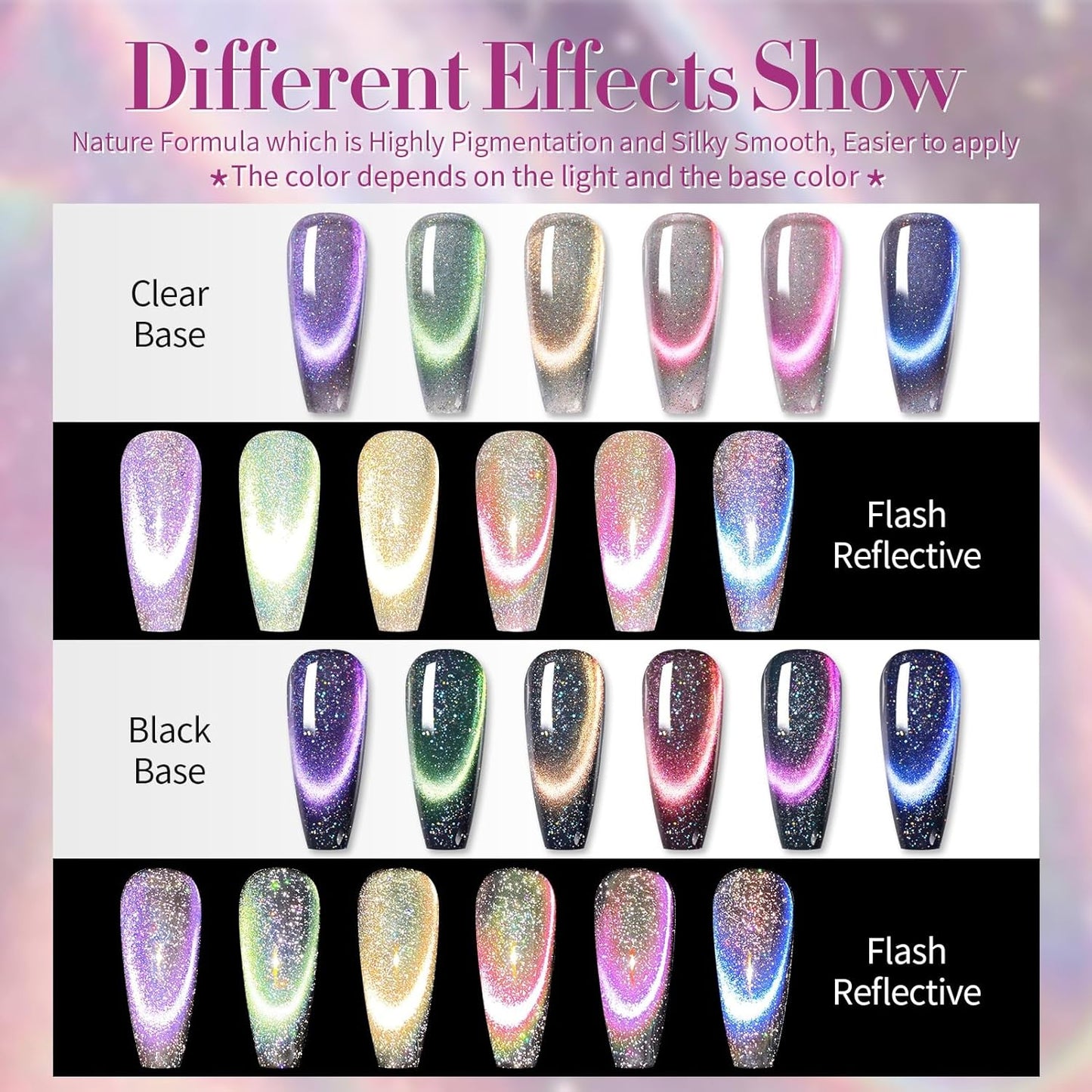 Born Pretty- Magnetic Gel Polish MR01 (10ml) I Love My Polish
