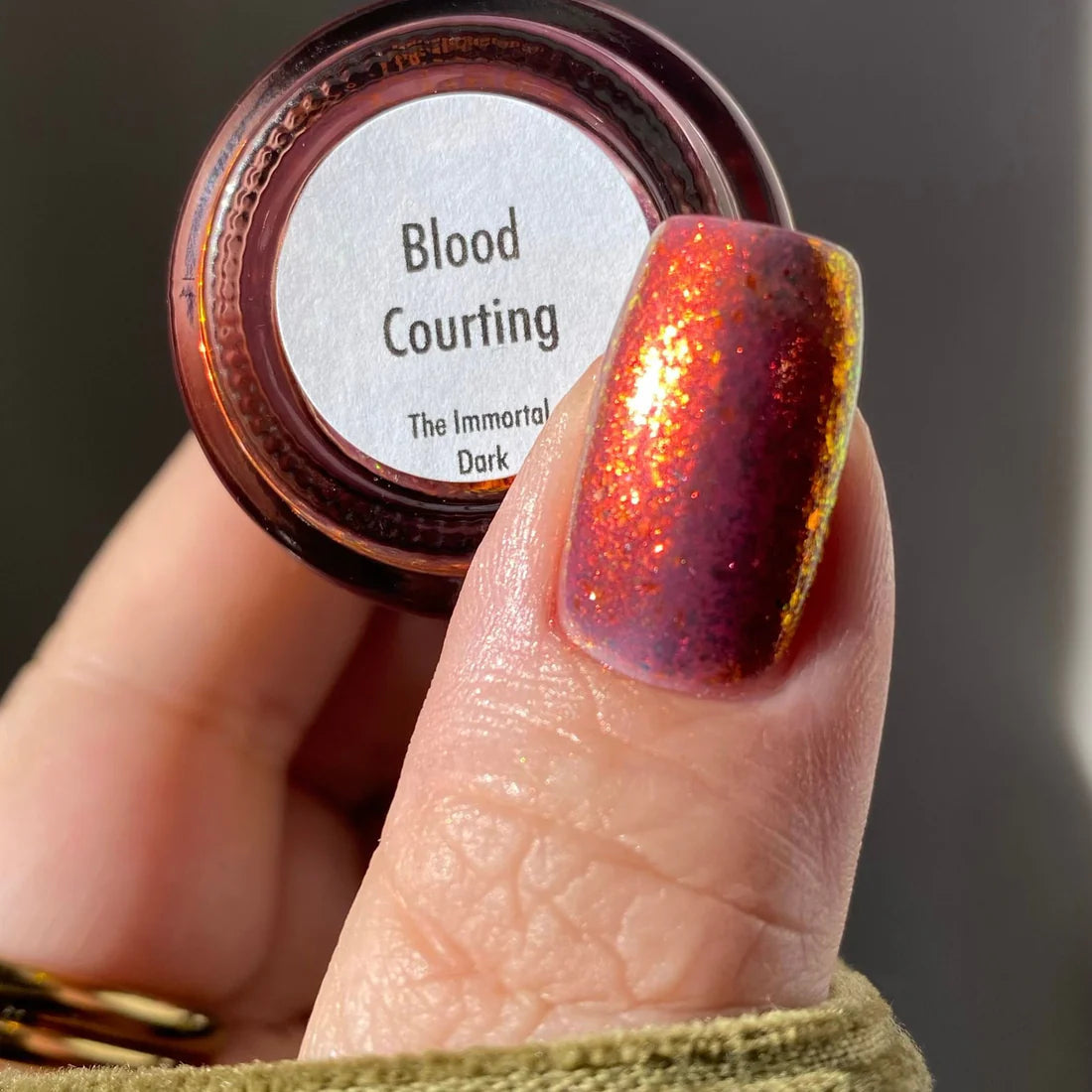 Bees Knees Lacquer- Blood Courting I Love My Polish