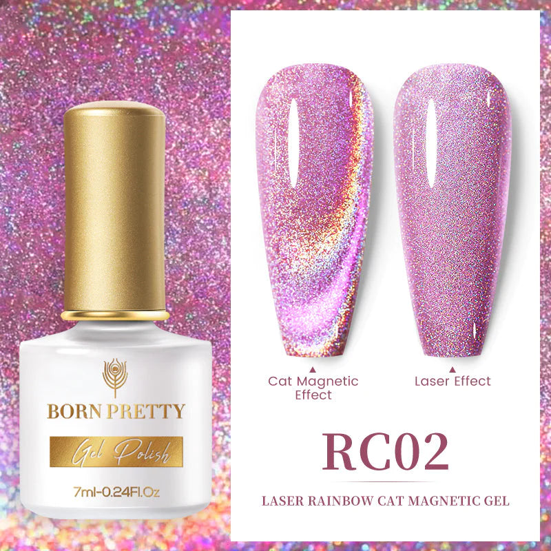 Born Pretty- Magnetic Cat Gel Polish RC02 (7ml) I Love My Polish
