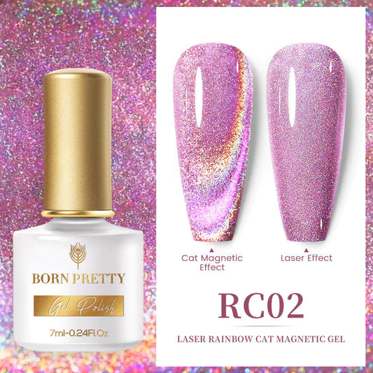 Born Pretty- Magnetic Cat Gel Polish RC02 (7ml) I Love My Polish
