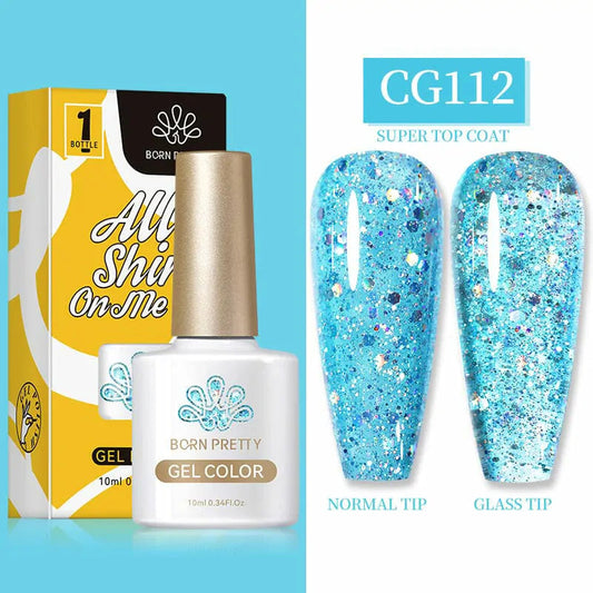 Born Pretty- Gel Nail Polish CG112 (10ml) I Love My Polish