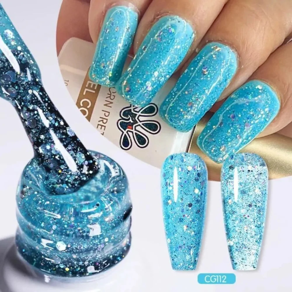 Born Pretty- Gel Nail Polish CG112 (10ml) I Love My Polish