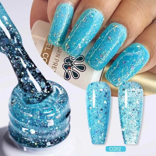 Born Pretty- Gel Nail Polish CG112 (10ml) I Love My Polish