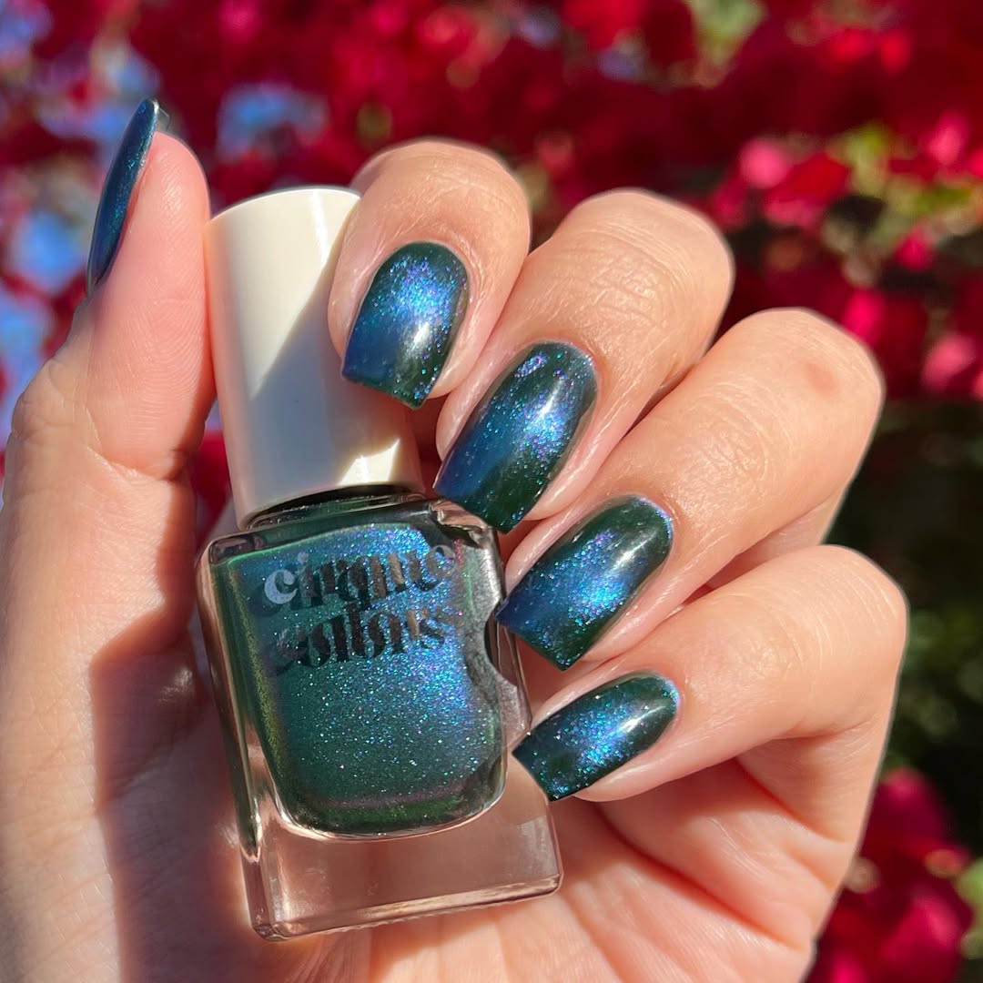 Cirque Colors- Mobius Green Magnetic Nail Polish  I Love My Polish