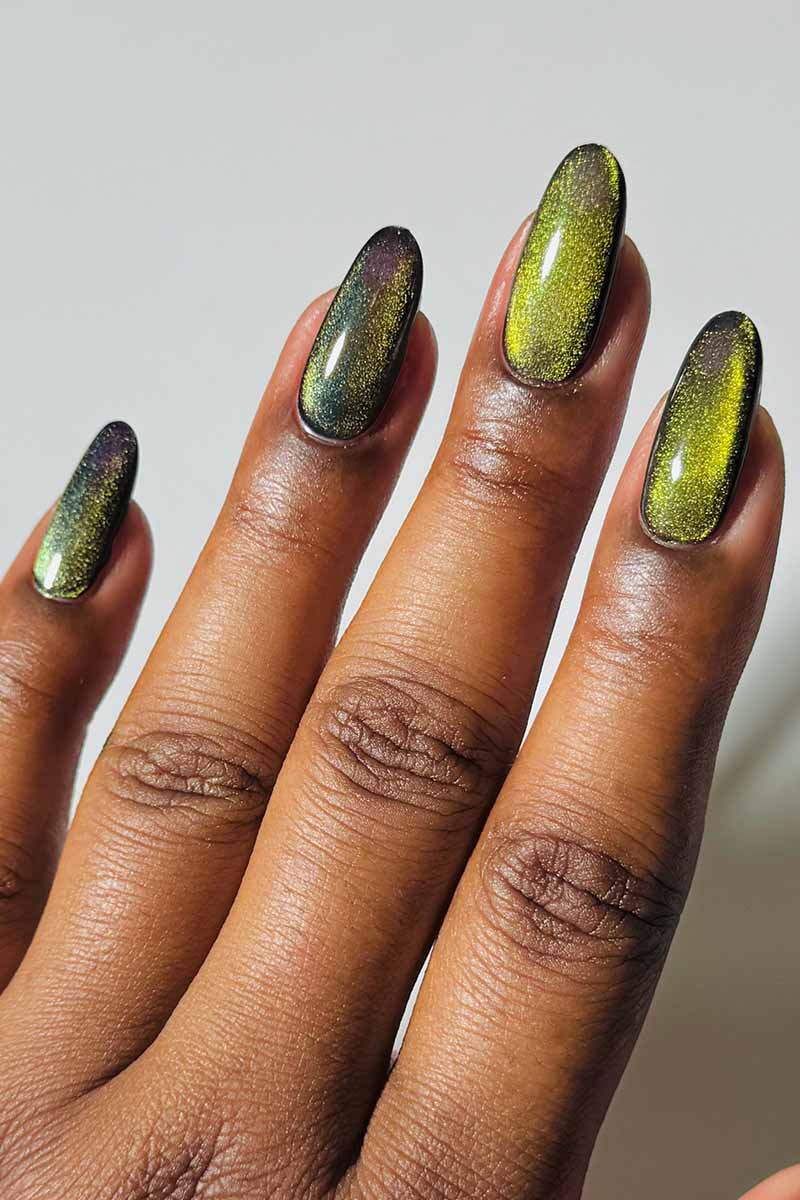 Cirque Colors- Pipe Dream Purple Green Magnetic Nail Polish I Love My Polish