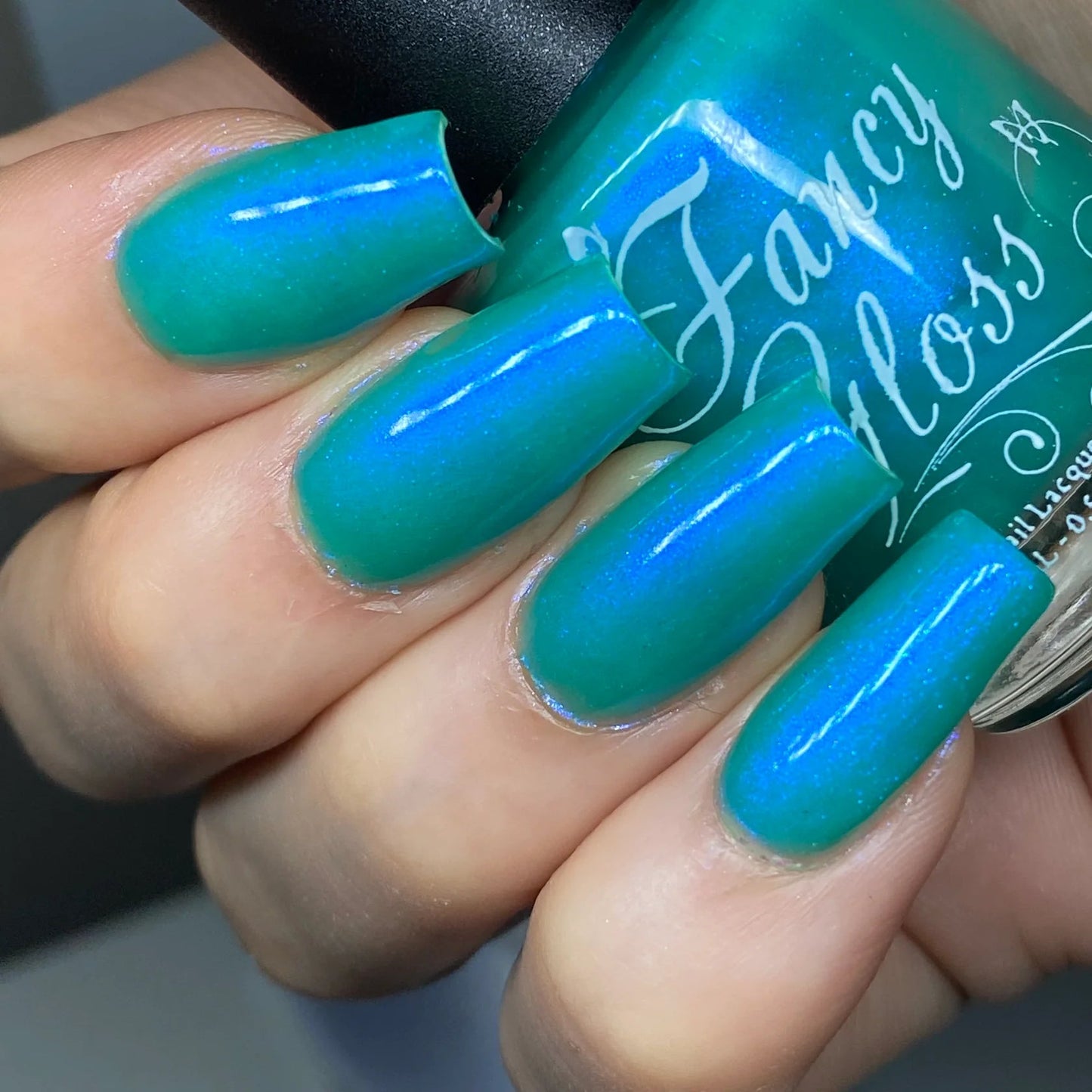 Fancy Gloss- UnTeal Summer Ends I Love My Polish