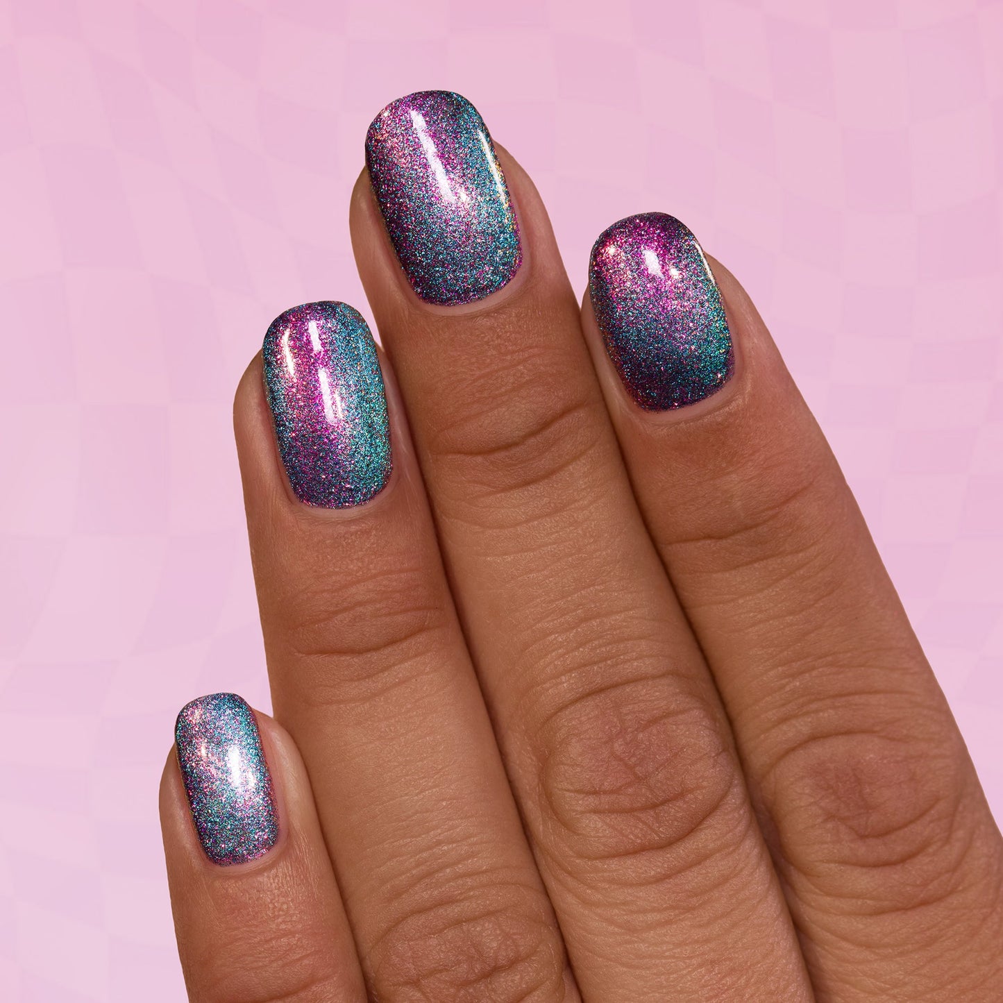 ILNP- Flip Side - Pink to Blue Magnetic Shimmer Nail Polish I Love My Polish
