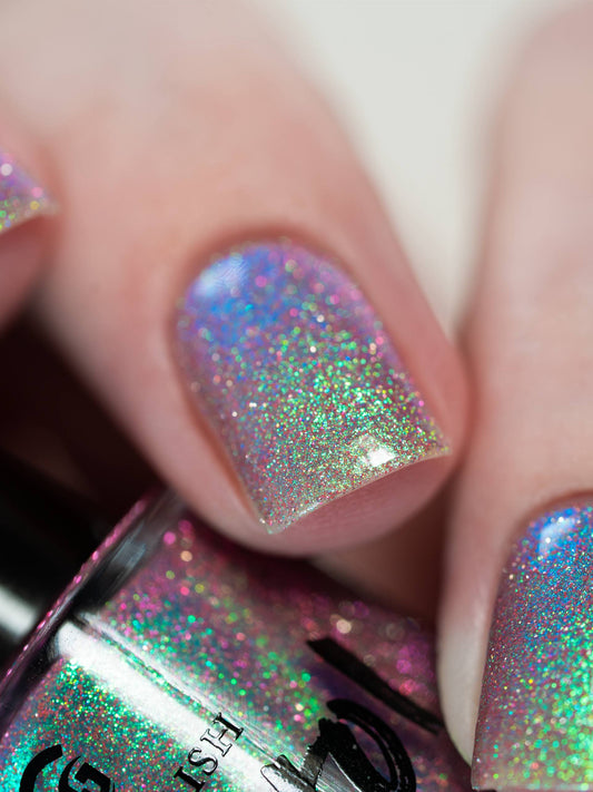 Grattol- Pink Matcha (Reflective Glitter) I Love My Polish