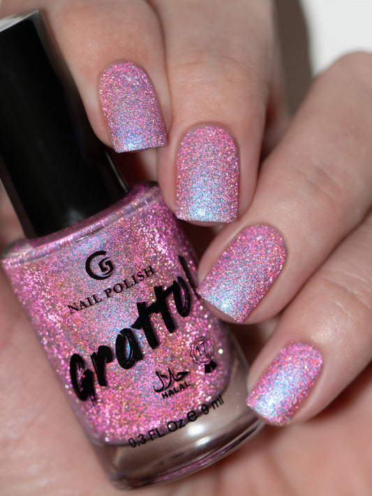 Grattol- Taro Latte (Reflective Glitter) I Love My Polish