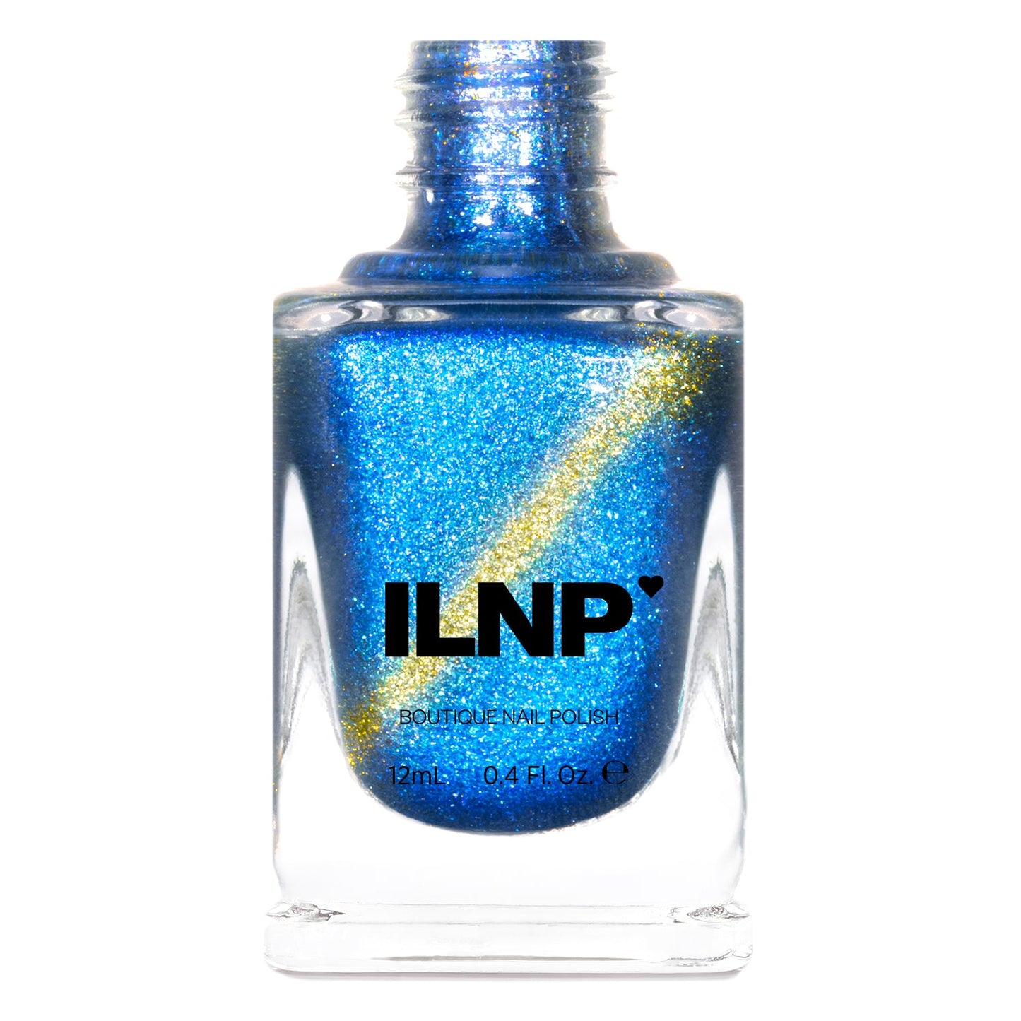 ILNP- Alice - Blue to Gold Magnetic Shimmer Nail Polish I Love My Polish