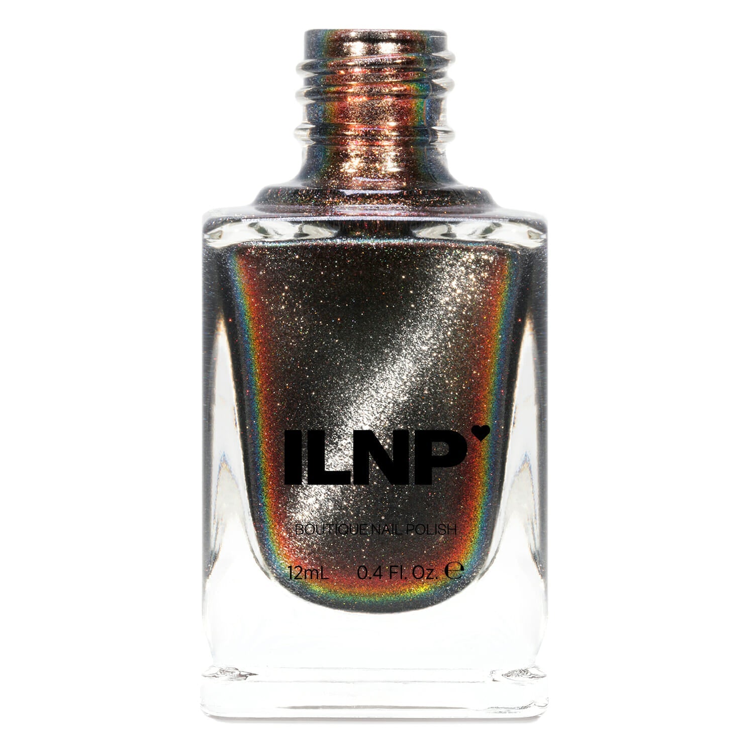 ILNP- Dark Matter Black to Red Magnetic Nail Polish I Love My Polish
