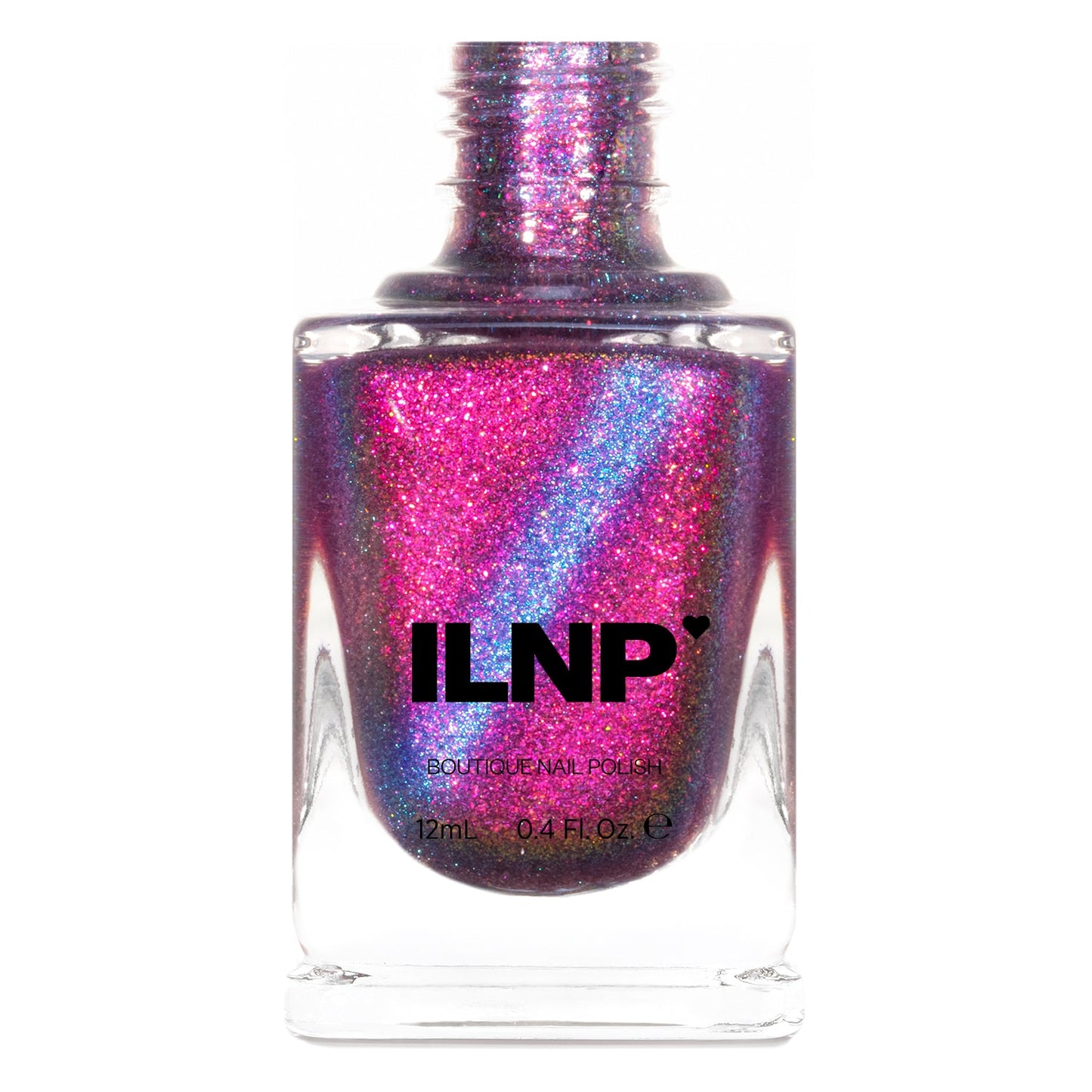 ILNP- Flip Side - Pink to Blue Magnetic Shimmer Nail Polish I Love My Polish