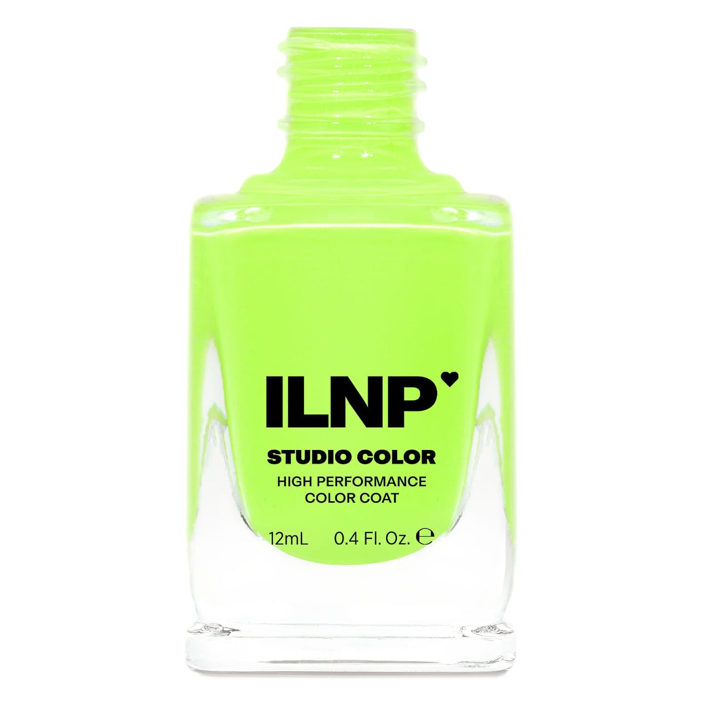 ILNP Playlist - Glowing Neon Lime Studio Color Nail Polish I Love My Polish