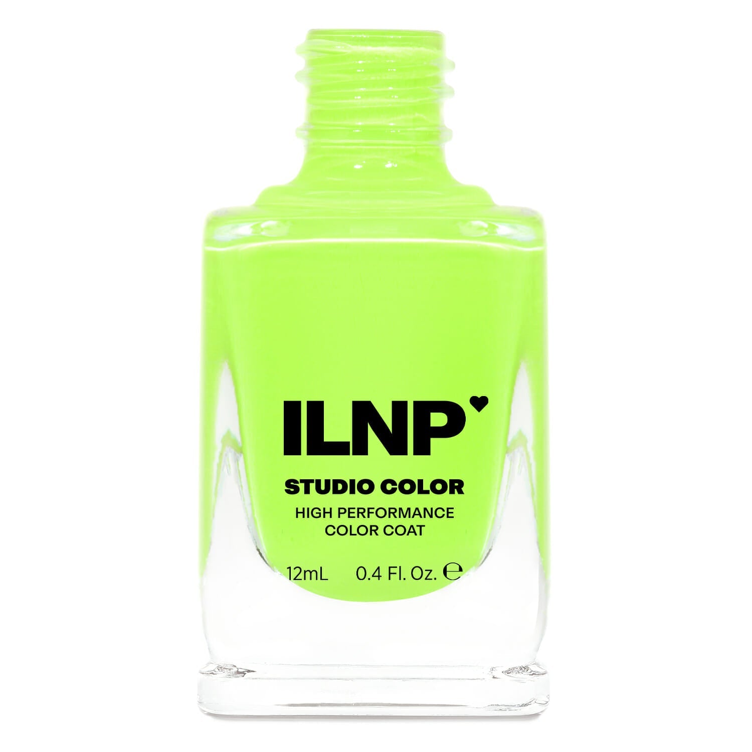ILNP Playlist - Glowing Neon Lime Studio Color Nail Polish I Love My Polish