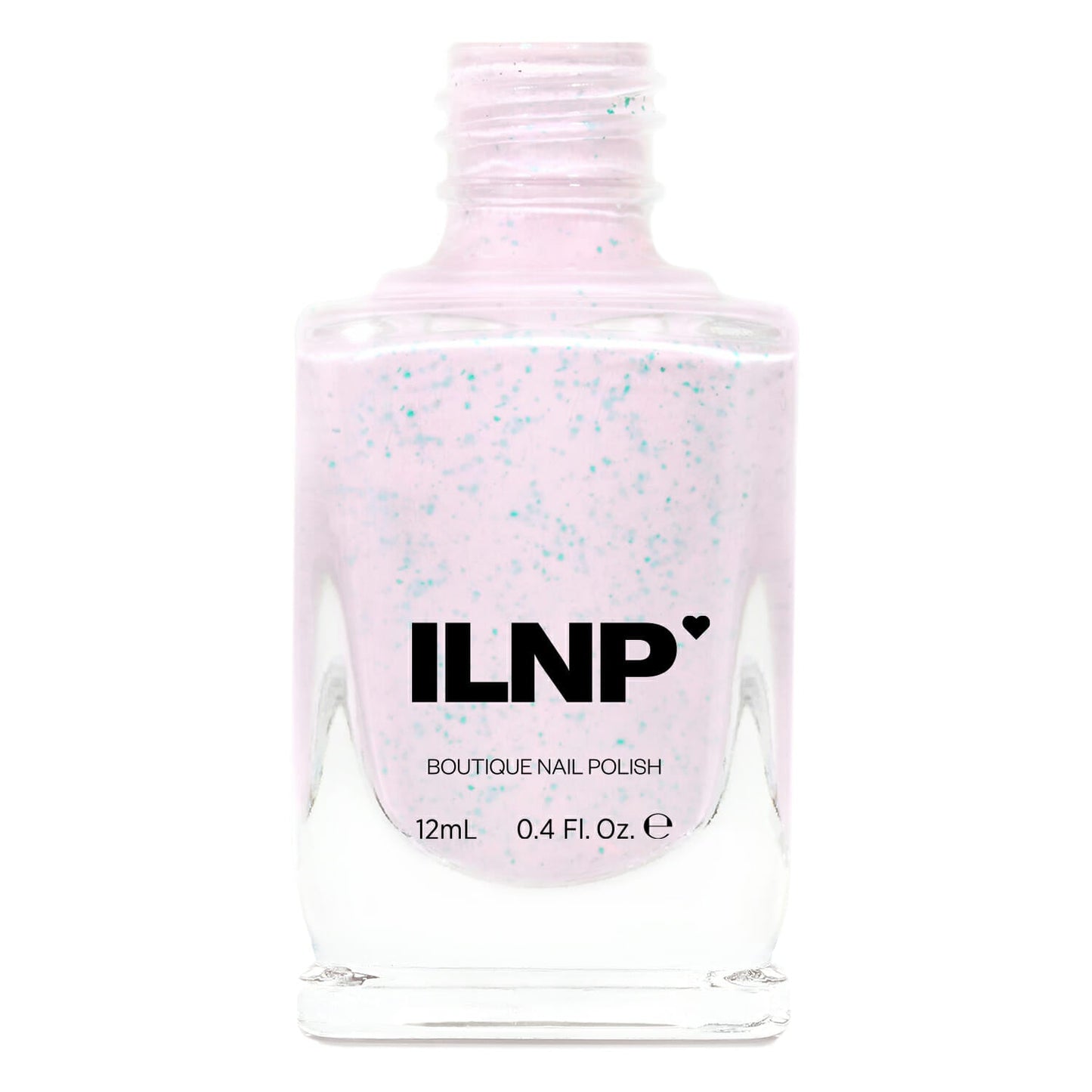 ILNP- With Sprinkles Delicate Macaron Pink Speckled Nail Polish I Love My Polish