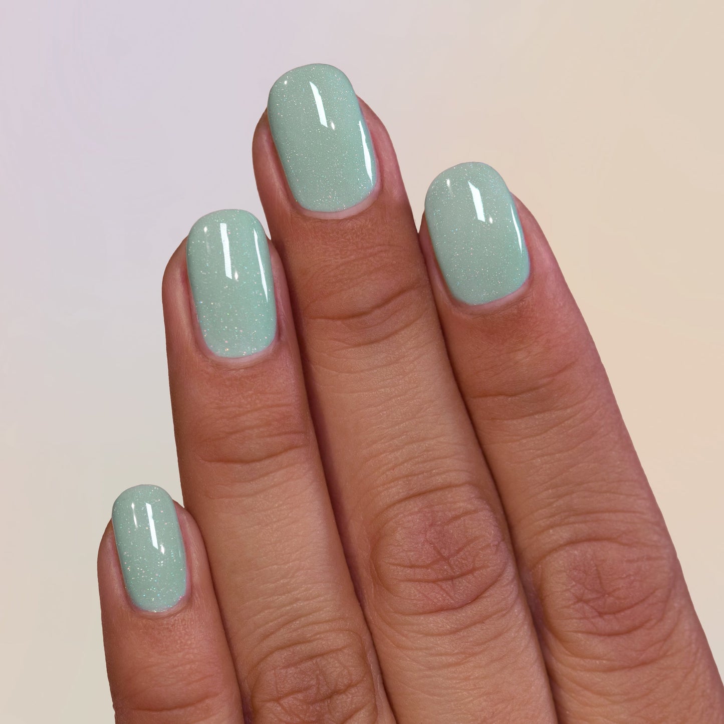 ILNP- Dollhouse Retro Mint Green Holographic Crelly Nail Polish I Love My Polish