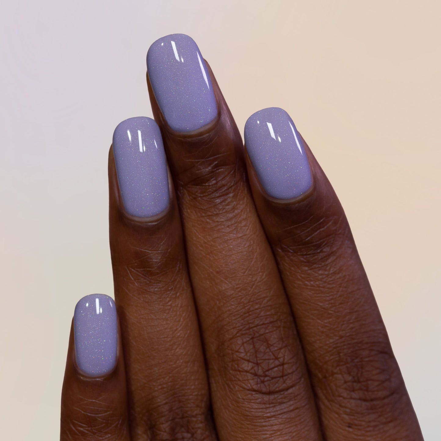 ILNP- Scrunchie Dusty Lavender Holographic Crelly Nail Polish I Love My Polish