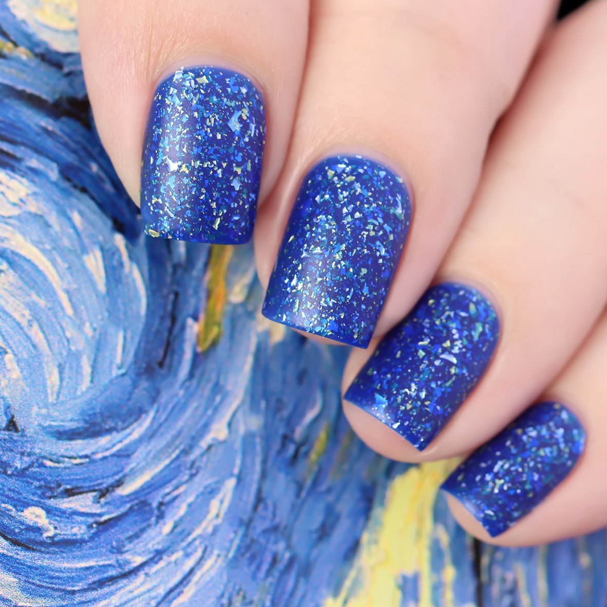 Color Flecks Starry Night I Love My Polish