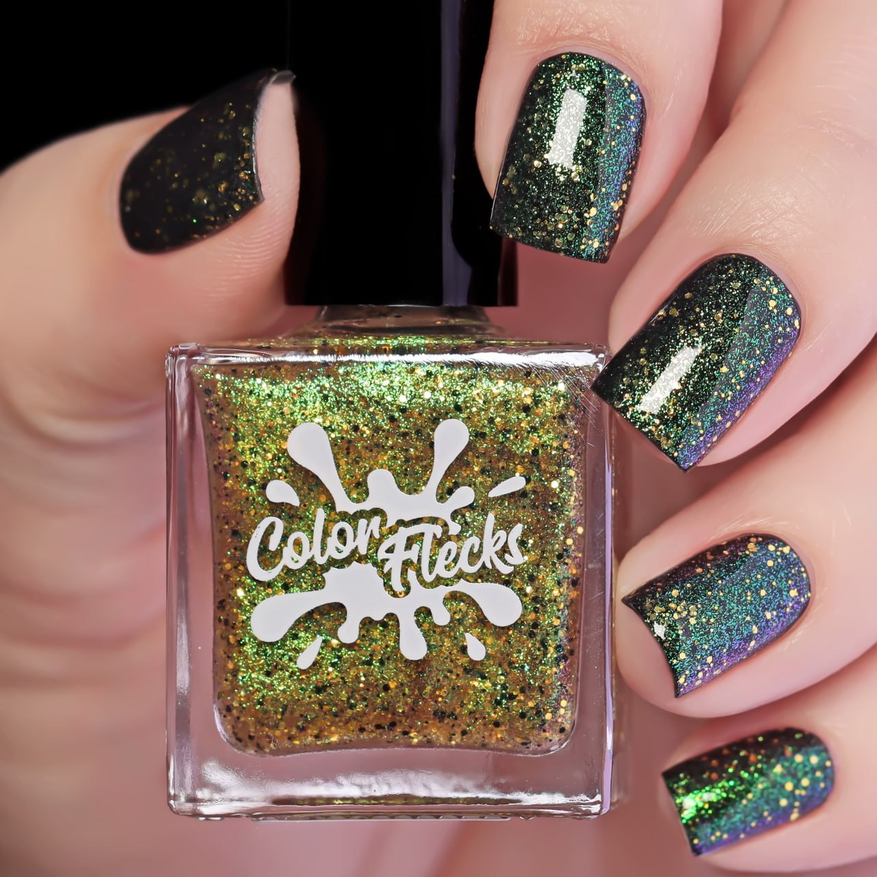 Color Flecks Make a Wish I Love My Polish