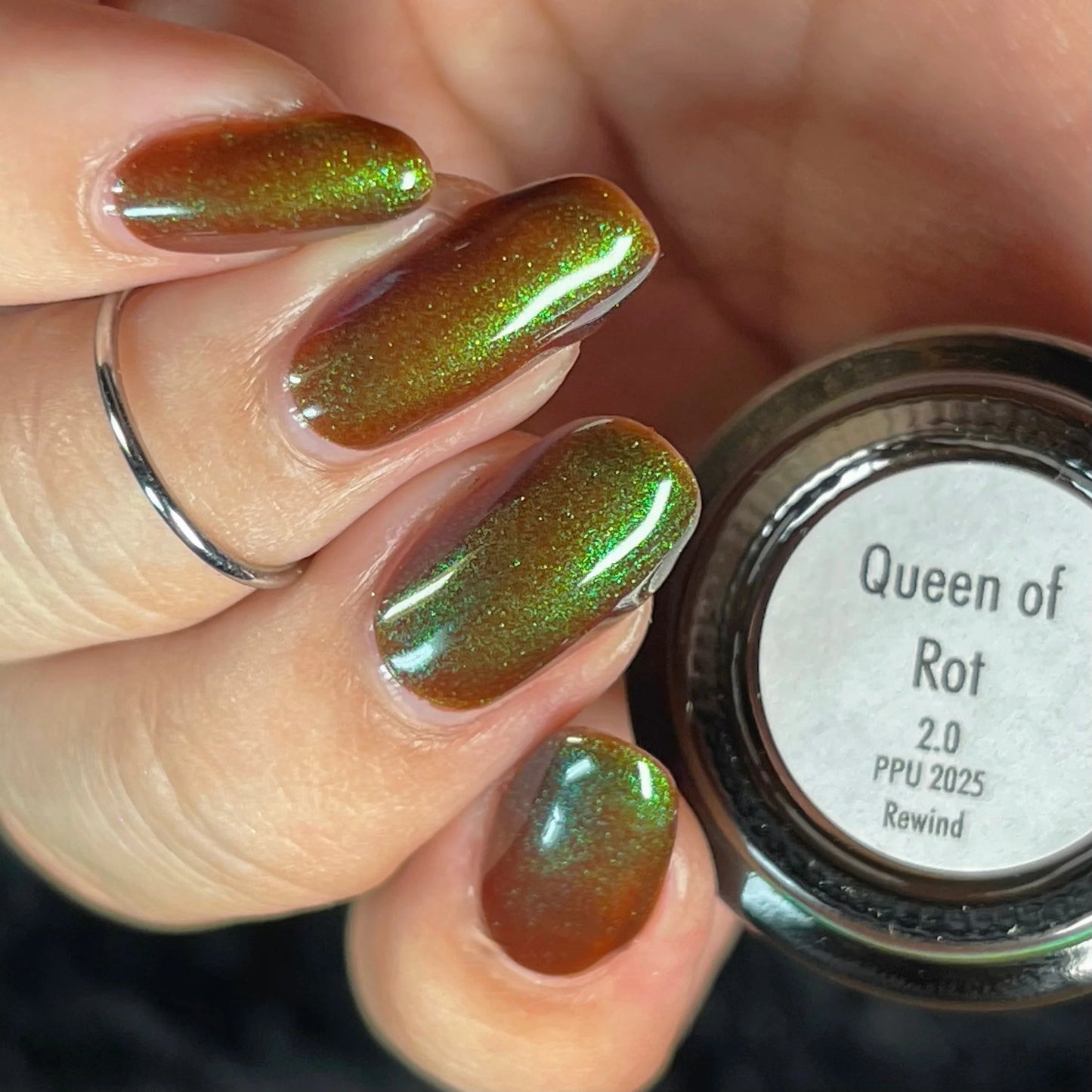 Bees Knees Lacquer- Queen of Rot 2.0 I Love My Polish