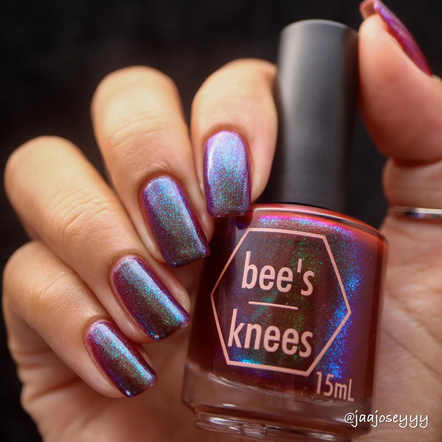 Bees Knees Lacquer- I Just Want to Spank it Out of Him I Love My Polish