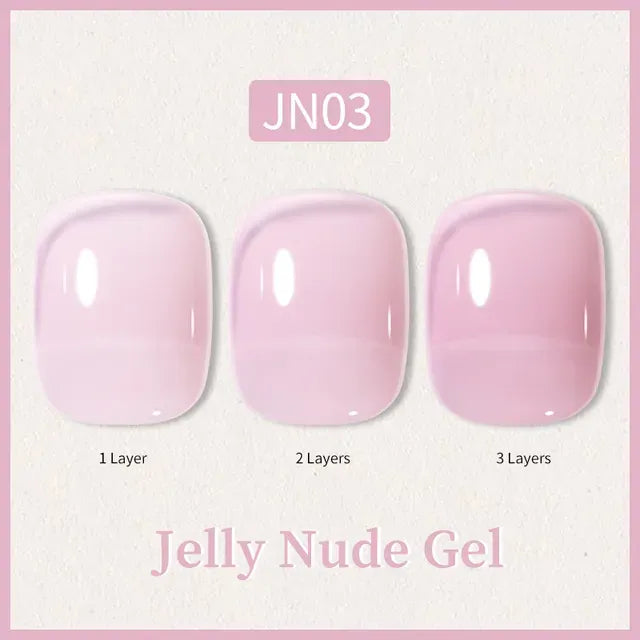 Born Pretty- Transparent Jelly Gel Polish JN03 (10ml) I Love My Polish