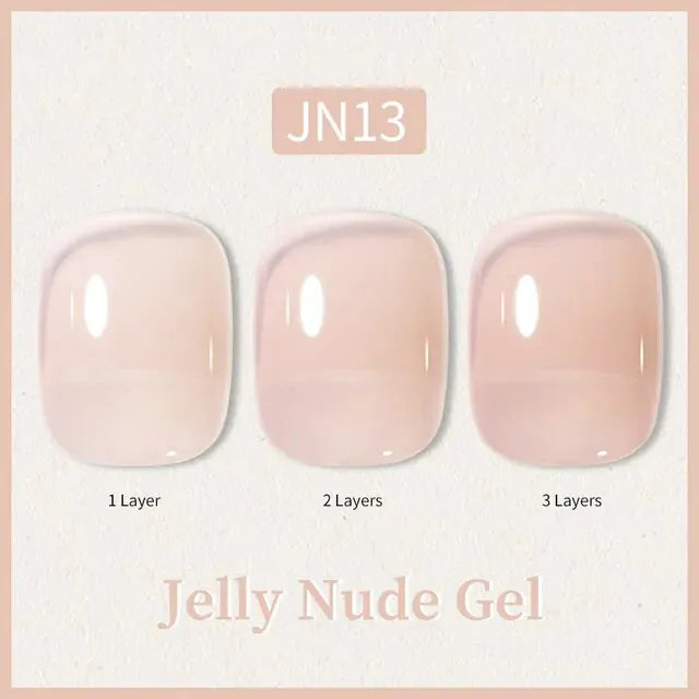 Born Pretty- Nude Jelly Gel Polish 10ml-JN13 I Love My Polish
