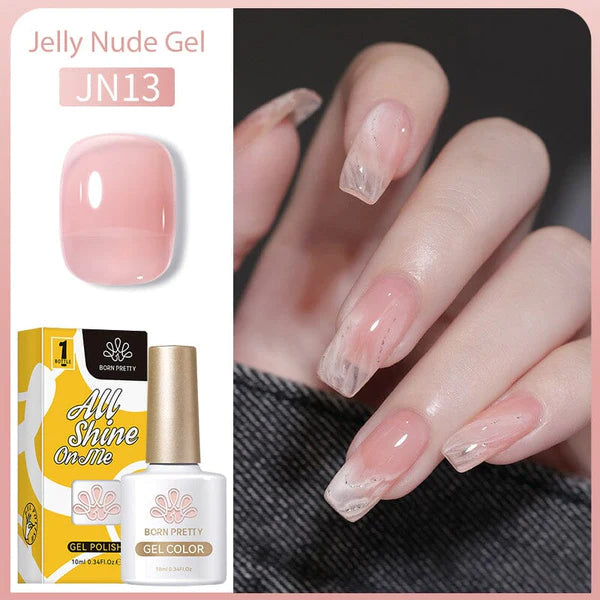 Born Pretty- Nude Jelly Gel Polish 10ml-JN13 I Love My Polish