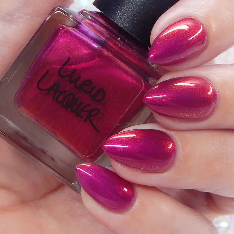 Lurid Lacquer- You Are the Rock That Refuses I Love My Polish